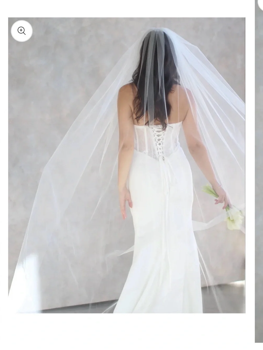 Tailored Tulle delicate white